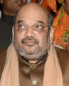 Amit Shah during a rally in New Delhi in 2015. Photo by Captgs / Wikimedia Commons / CC BY-SA 4.0.