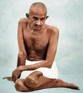 Photo by Madhusudan / Wikimedia Commons / CC0 (Public Domain) Mahtma/ Mohandas._K._Gandhi