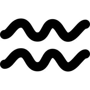 aquarius-zodiac-sign-symbol Aquarius icons created by Freepik - Flaticon