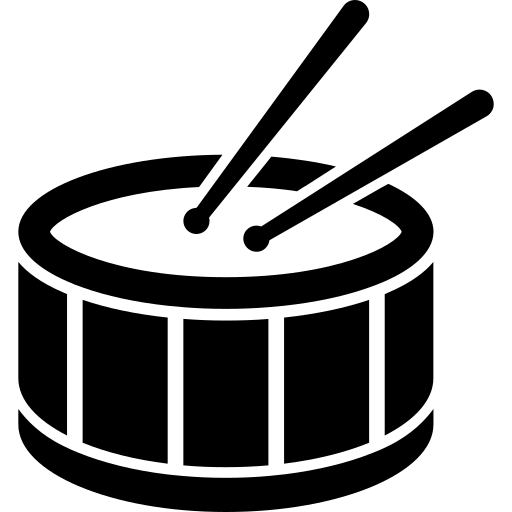 DhanishtaDrum kit icons created by VectorPortal - Flaticon