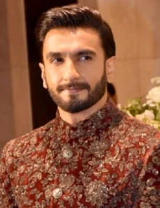 Ranveer Singh at the wedding reception of Siddharth Malhotra and Kiara Advani (2023) | Photo by Bollywood Hungama