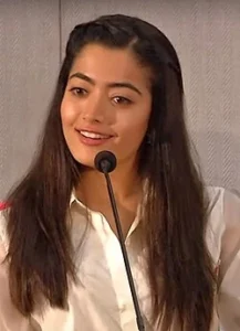 Rashmika_Mandanna Photo/Video by PuthuYugamTV (via YouTube), licensed under CC BY 3.0