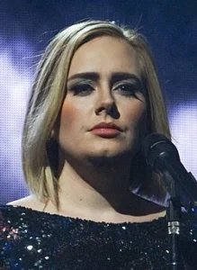 Adele Photo by Kristopher Harris, licensed under CC BY 2.0