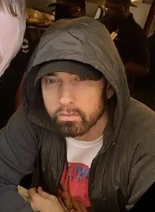 Eminem Photo by Brendan_linden, licensed under CC0 1.0 Public Domain Dedication