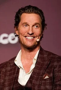 Matthew_McConaughey Photo by All-Pro Reels, licensed under CC BY-SA 2.0 (cropped)