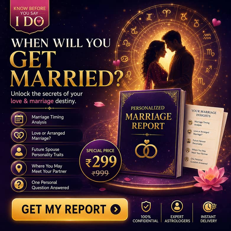 Marriage Timing Prediction Report